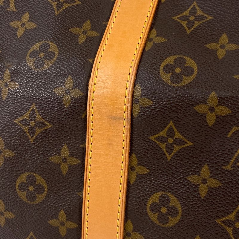 Louis Vuitton Keepall 60 Handbag Travel Business Boston Bag Monogram Brown
