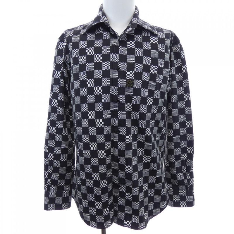 Louis Vuitton Classic Shirt Distorted Damier Hks71wzyt Shirt