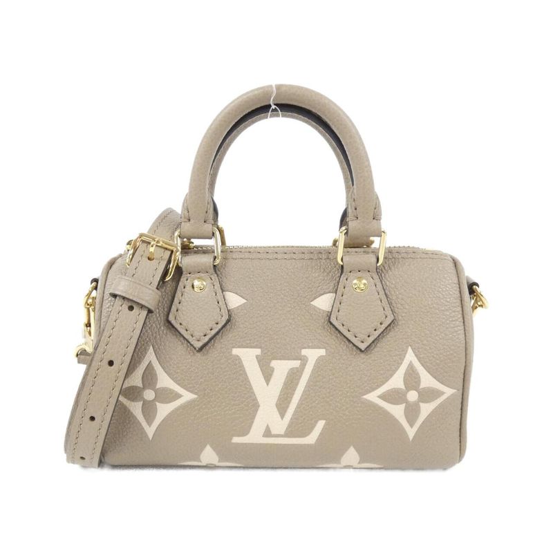 Louis Vuitton Bicolor Monogram Empreinte Nano Speedy M82890 Boston Bag