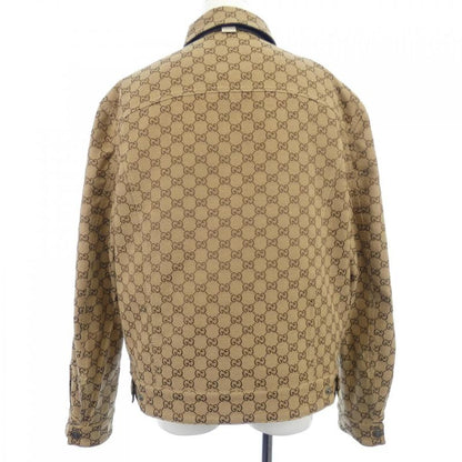 Gucci GG Denim Reversible Jacket 702763 Xdb2k Denim Jacket