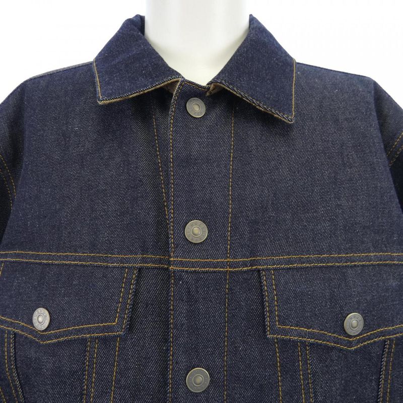 Gucci GG Denim Reversible Jacket 702763 Xdb2k Denim Jacket