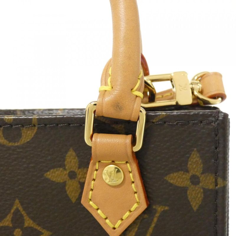 Louis Vuitton Monogram Petite Sac Pla M81295 Bag