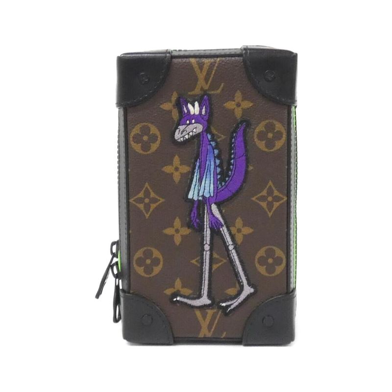 Louis Vuitton Monogram (LV Friends) Soft Trunk Fawn Box M80144 Shoulder Bag