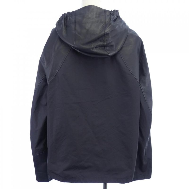 Louis Vuitton Mixed Leather Blouson Hll20ed17 Leather Jacket