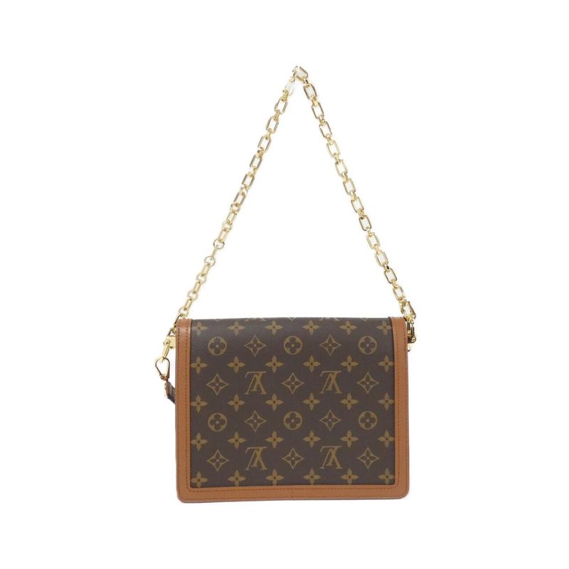Louis Vuitton Monogram Reverse Dauphine MM M45958 Shoulder Bag