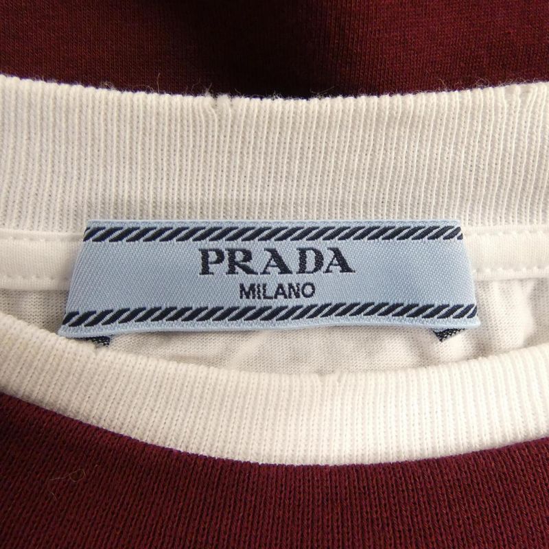 Prada Fabric Triangle Logo 34668 S000 15ZG T-shirt