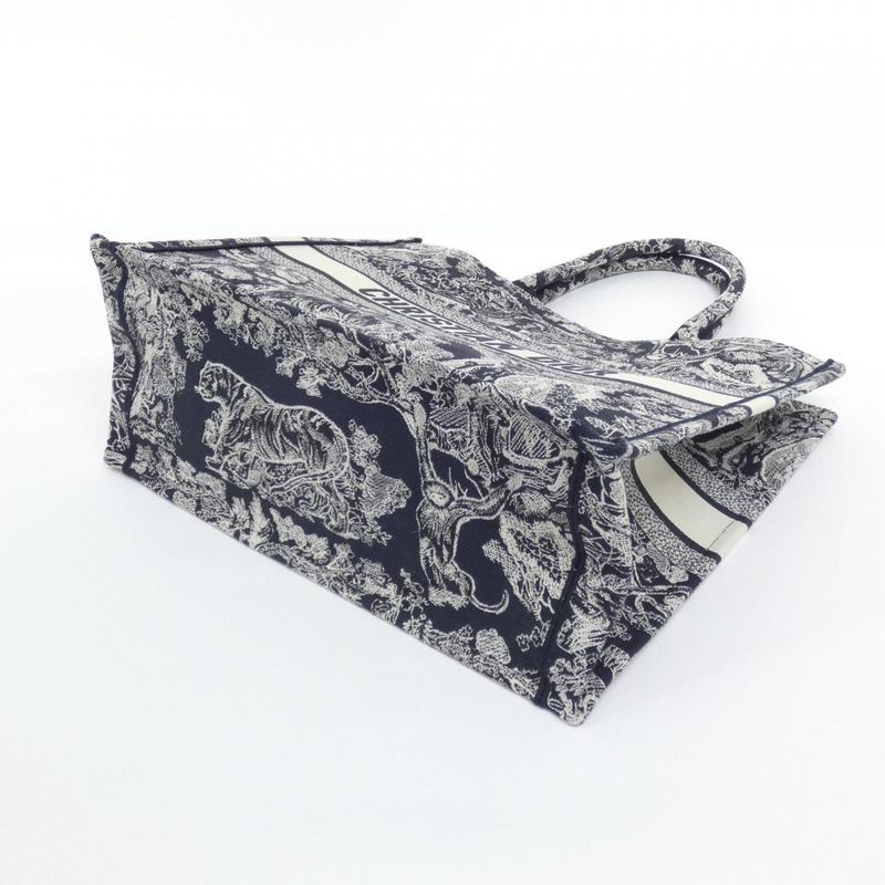 Christian Dior Toile DE JOUY Reverse Dior Book Tote Large M1286zrgo Bag