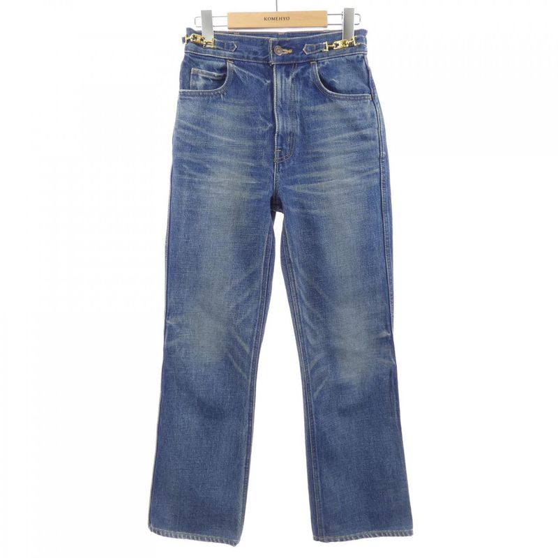 Celine Jane Flared Jeans Triomphe 2n860930f Jeans