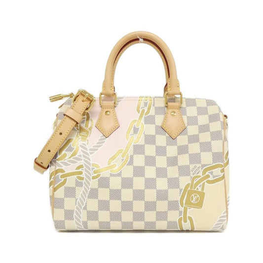 Louis Vuitton Damier Azure (rope And Chain) Speedy Bandouliere 25cm (9.84in)