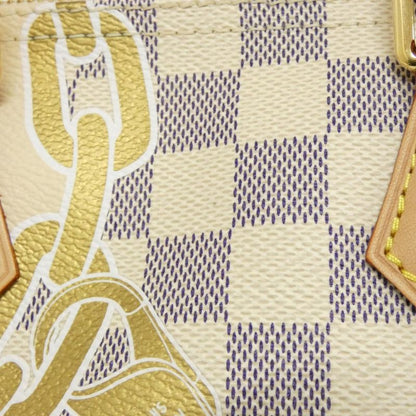 Louis Vuitton Damier Azure (rope And Chain) Speedy Bandouliere 25cm (9.84in)