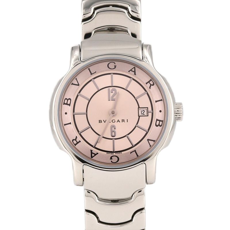 Bulgari Solo Tempo St29s SS Quartz