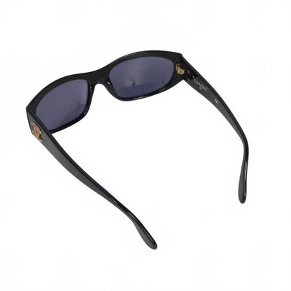 Chanel Coco Mark Sunglasses Celluloid Frame Black 04154 94305