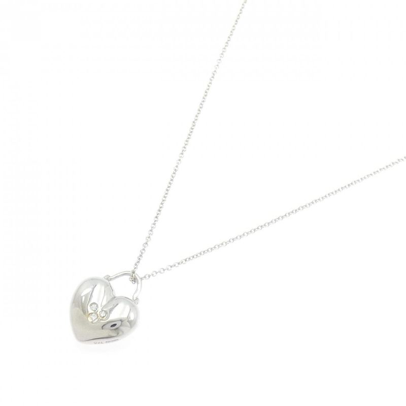 Tiffany & Co Puff Heart Necklace