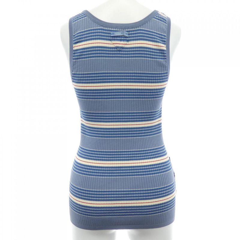 Prada Triangle Logo P29b83 SOOO 17KJ Tank Top