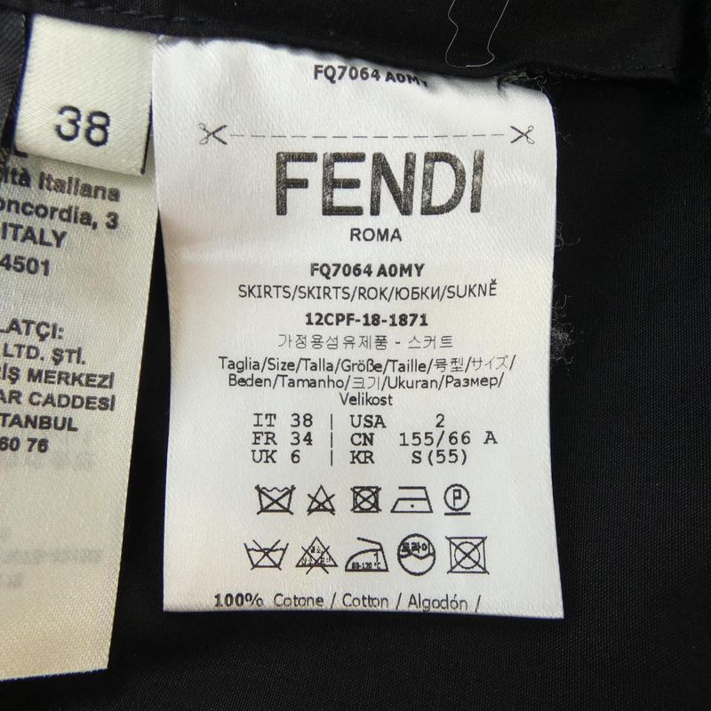 Fendi Fq7064aomy Skirt