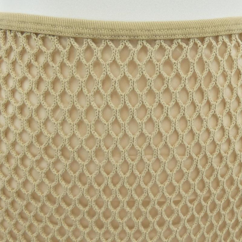 Prada Cotton Mesh Triangle Logo 31143 SOOO 16ND Skirt