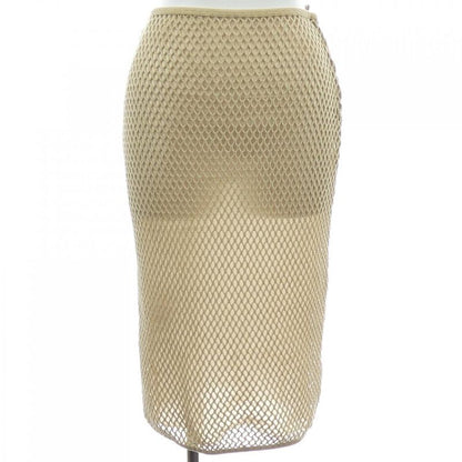 Prada Cotton Mesh Triangle Logo 31143 SOOO 16ND Skirt