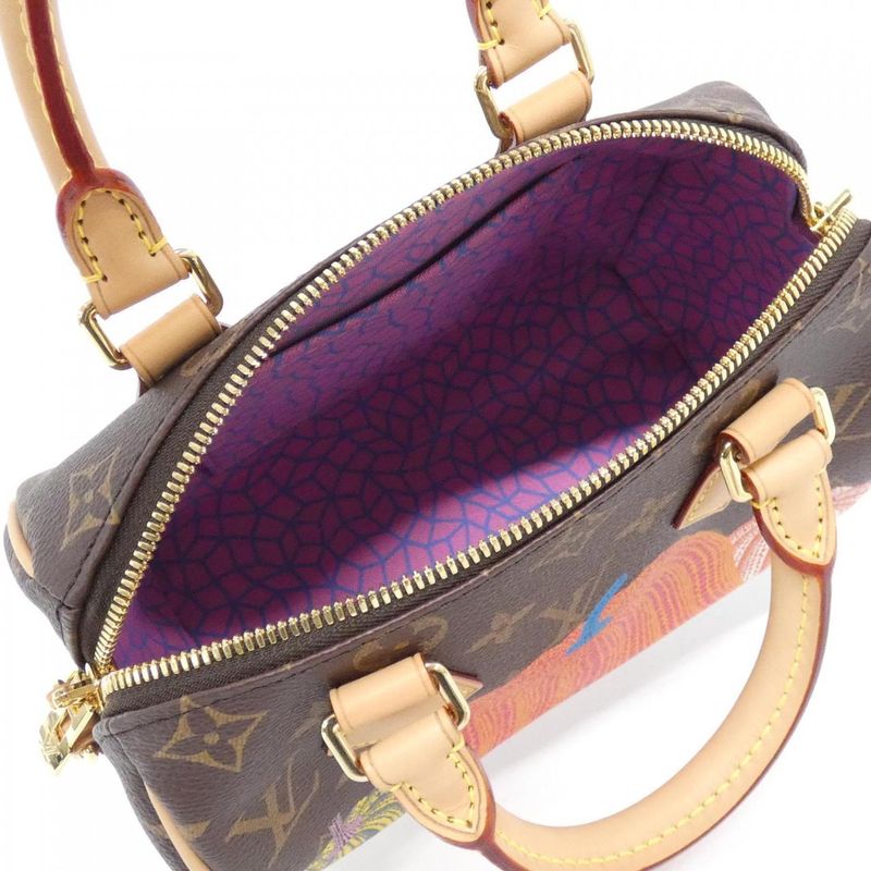 Louis Vuitton Monogram (LV X YK) Speedy Bandouliere 20cm (7.87in) M46469 Boston