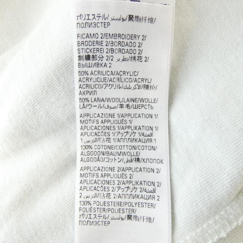 Balenciaga Crushed Dust Finish Wappen T-shirt 739028 Tovn2 Unisex T-shirt