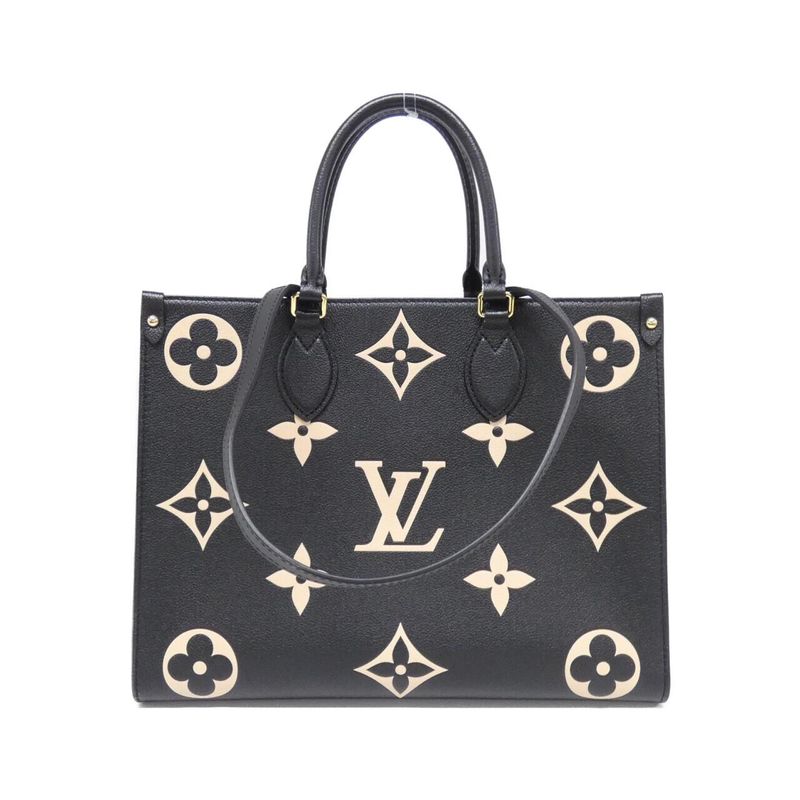Louis Vuitton Bicolor Monogram Empreinte On-the-go MM M45495 Bag