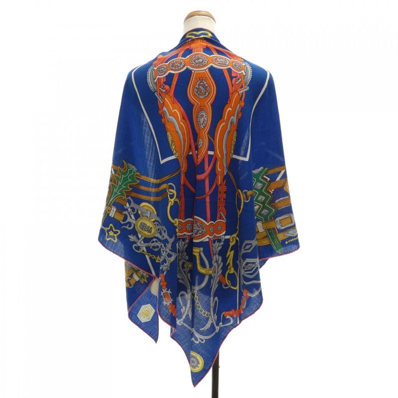 Hermes Brides ET Destin H363967s Triangle Gien Stole