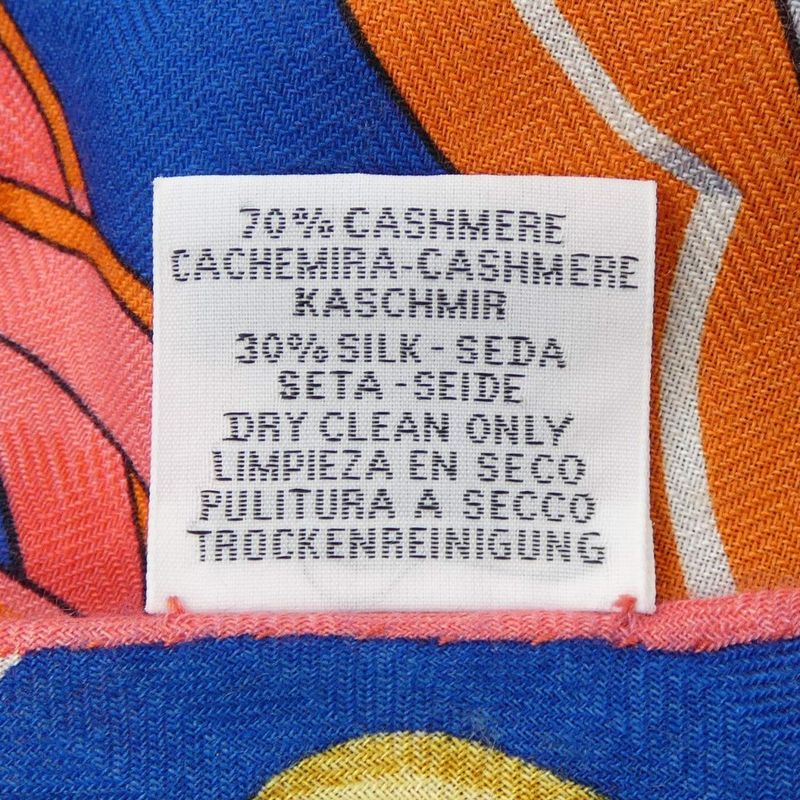 Hermes Brides ET Destin H363967s Triangle Gien Stole