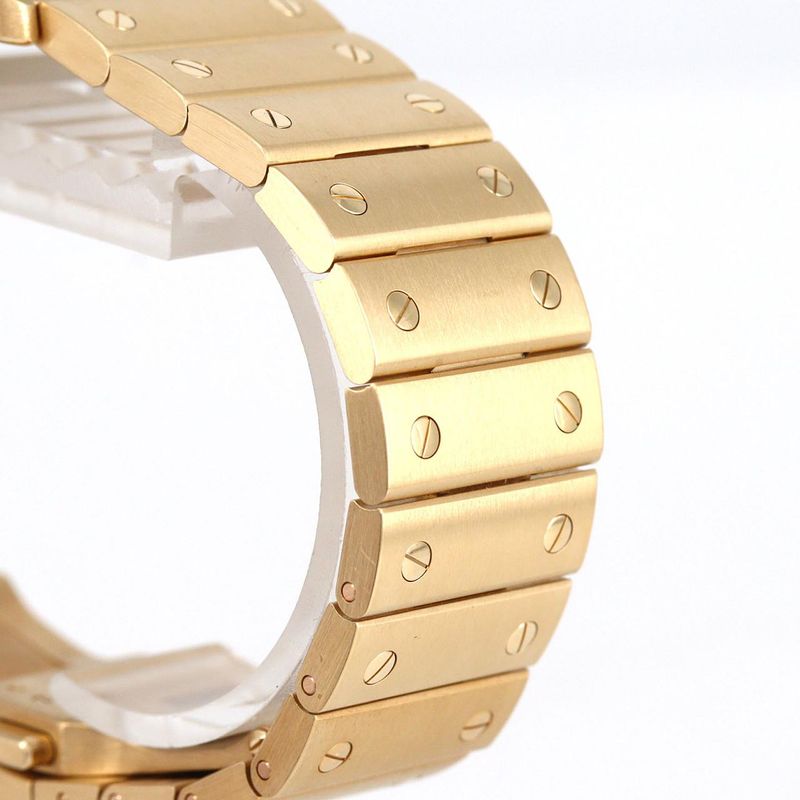 Cartier Santos De Cartier LM YG Wgsa0029 YG Automatic