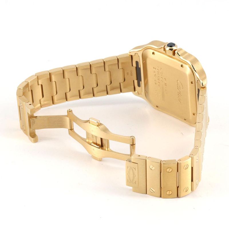 Cartier Santos De Cartier LM YG Wgsa0029 YG Automatic