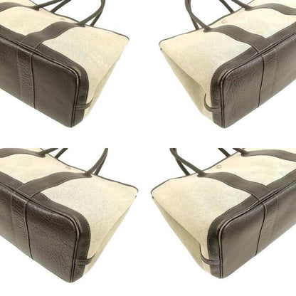 Hermes Garden Party PM □J Engraved Tote Bag Toile Ash