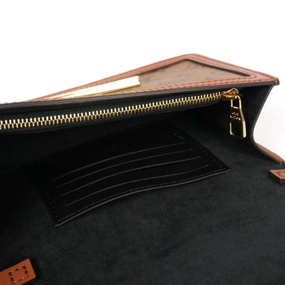 Louis Vuitton Dauphine Chain Shoulder Bag Monogram Reverse Canvas M68746