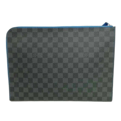 Louis Vuitton N64032 Ty0230 Damier Graphite Pochette Jules GM Clutch Bag