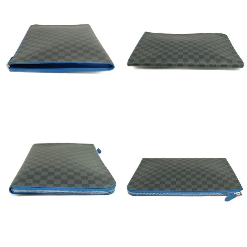 Louis Vuitton N64032 Ty0230 Damier Graphite Pochette Jules GM Clutch Bag