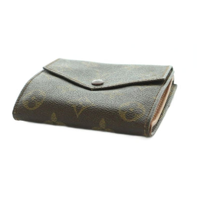 Louis Vuitton Porte Monnaiebier Wallet Trifold Coin Purse Monogram Pattern