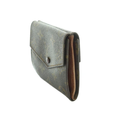 Louis Vuitton Porte Monnaiebier Wallet Trifold Coin Purse Monogram Pattern