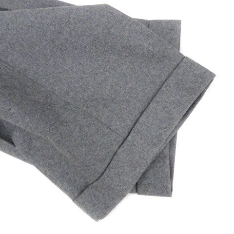 Christian DIOR Wide Tapered Pants Ankle Length Roll Up M Grey HO19 - GY53