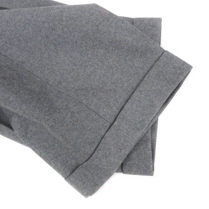 Christian DIOR Wide Tapered Pants Ankle Length Roll Up M Grey HO19 - GY53