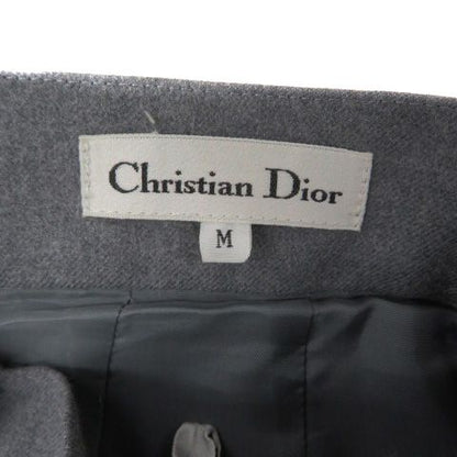 Christian DIOR Wide Tapered Pants Ankle Length Roll Up M Grey HO19 - GY53
