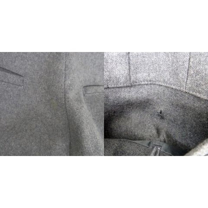 Christian DIOR Wide Tapered Pants Ankle Length Roll Up M Grey HO19 - GY53