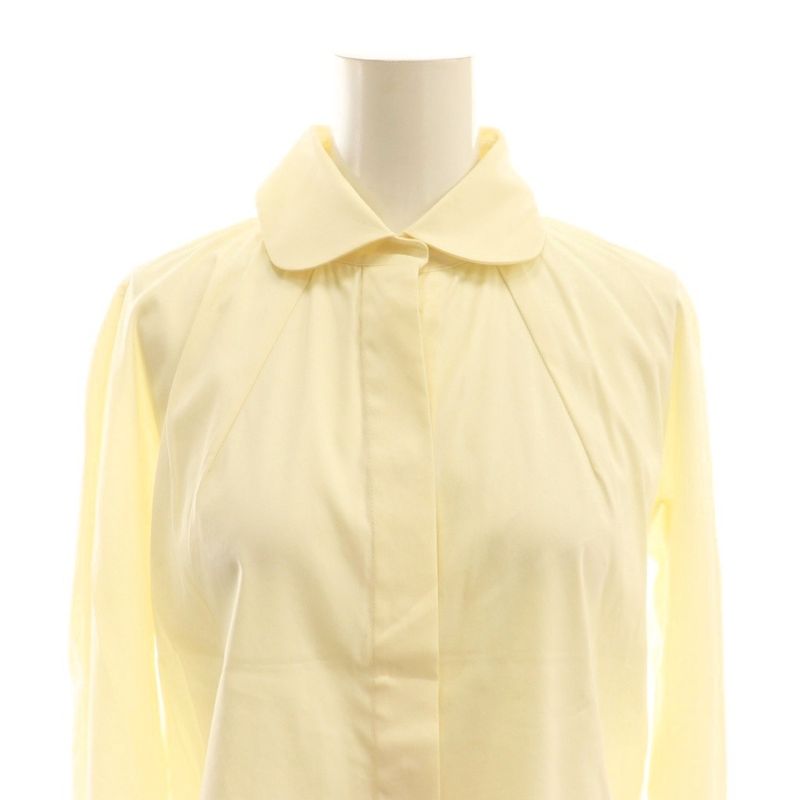 Fendi Blouse Shirt Long Sleeves 40 Ivory DF - GY57