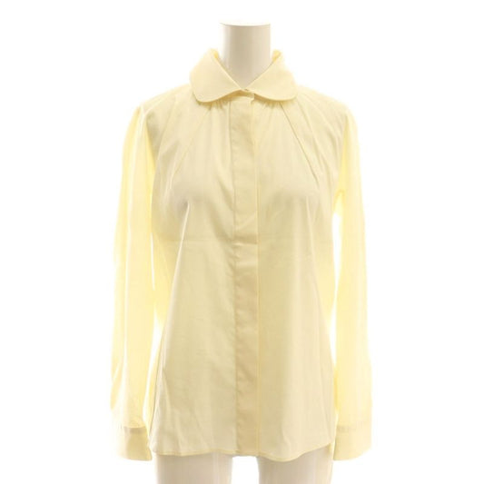 Fendi Blouse Shirt Long Sleeves 40 Ivory DF - GY57