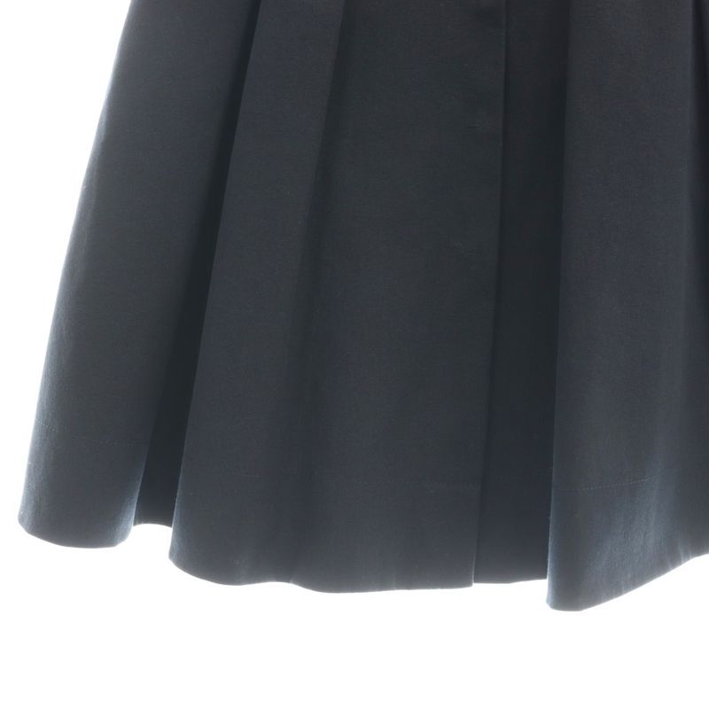 Prada Flared Skirt Knee Length 42 Dark Navy DF - GY57