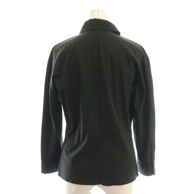 Fendi Shirt Blouse Long Sleeves 40 Black DF - GY57