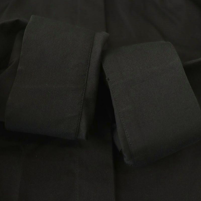 Fendi Shirt Blouse Long Sleeves 40 Black DF - GY57