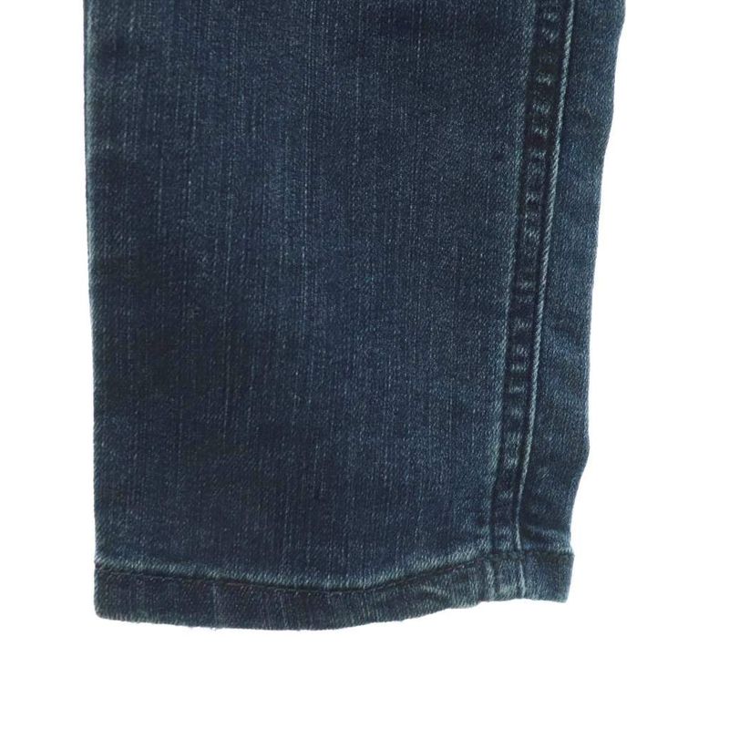 Fendi Kids Denim Pants Jeans Zipper Fly Cotton 12A Navy Blue NR - GY57