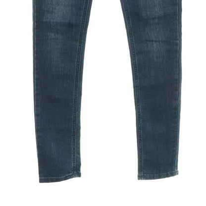 Fendi Kids Denim Pants Jeans Zipper Fly Cotton 12A Navy Blue NR - GY57