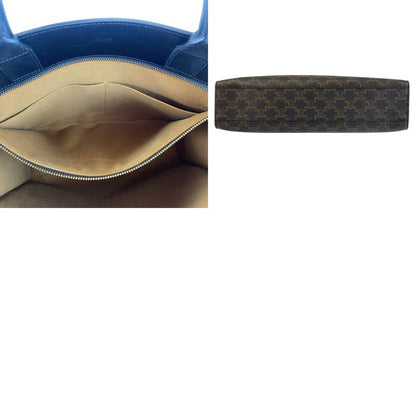 Celine Triomphe Vertical Cabas Large Brown Black S-sl-5109 Tote Bag Unisex