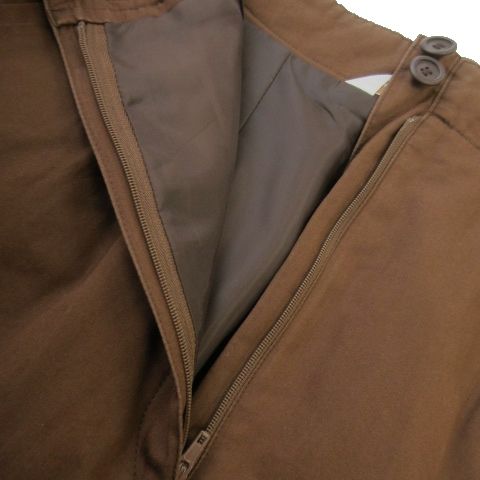 Christian DIOR Sports Miniskirt Cotton Tight One Point Golf S Brown AO14 - GY18