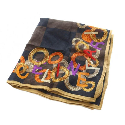 Celine Handkerchief Scarf All Over Logo Multicolor - GY18 MQ