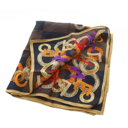Celine Handkerchief Scarf All Over Logo Multicolor - GY18 MQ