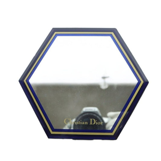 Christian DIOR Mirror Stand Logo Mirror Navy - GY99 MQ